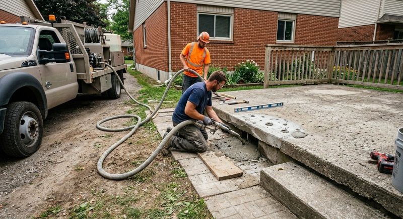 Concrete Raising in Des Moines, IA