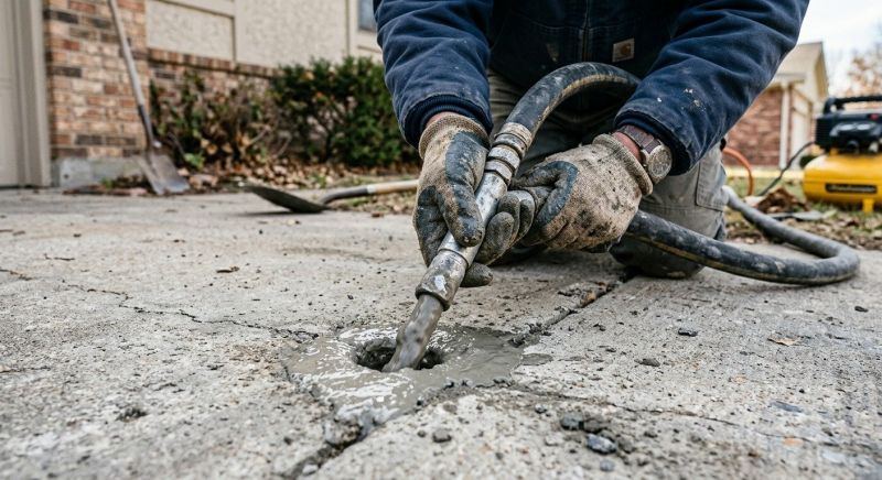 Concrete Slab Jacking in Corpus Christi, TX