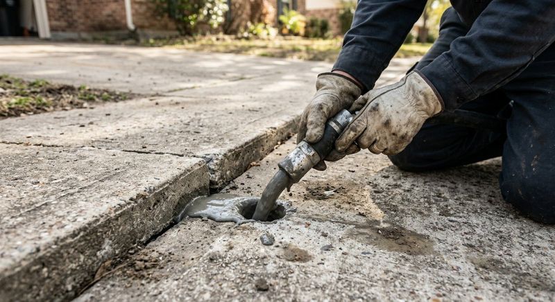 Concrete Slab Jacking in West Des Moines, IA
