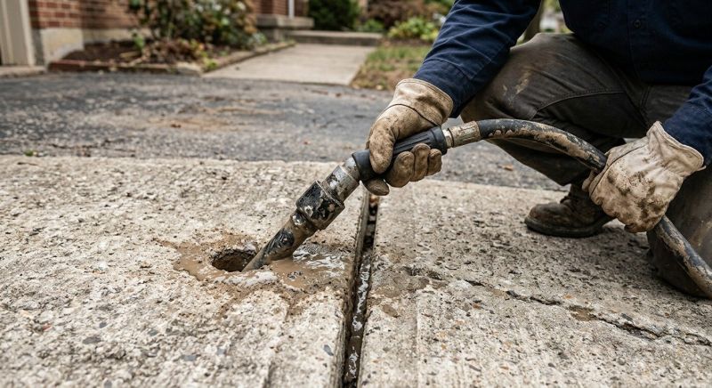 Concrete Slab Jacking in West Des Moines, IA