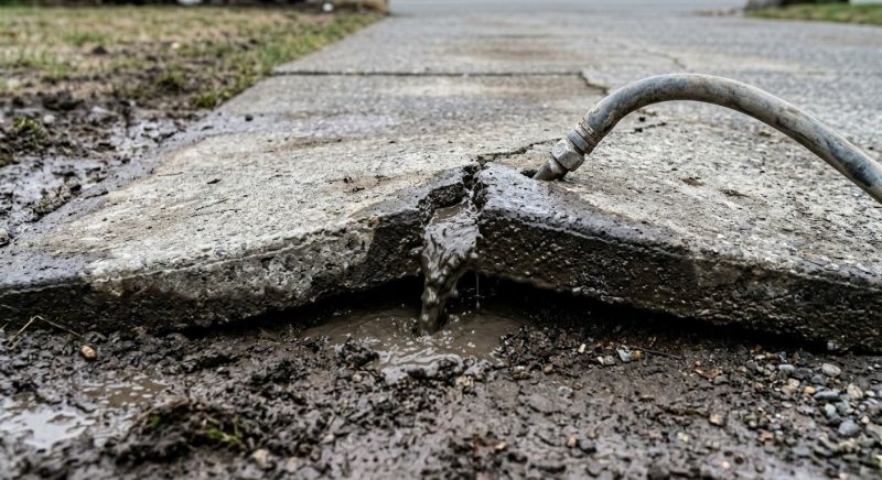 Sunken Sidewalk Repair in West Des Moines, IA