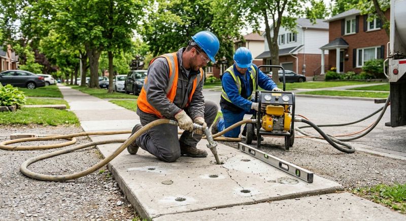 Sunken Sidewalk Repair in Columbus, OH