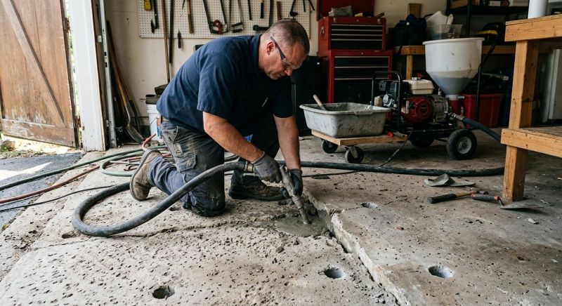 Concrete Leveling in Des Moines, IA